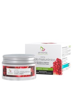 Hyaluronic face cream with collagen and pomegranate