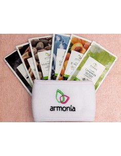 Gesichtsmasken-Set mit Geschenk-Stirnband und Kosmetiktasche 2