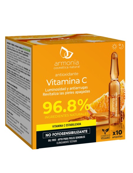Ser fiole de vitamina C 10 bucăți